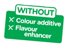 Recipe guaranteed to be free from artificial colourings or flavour-enhancers